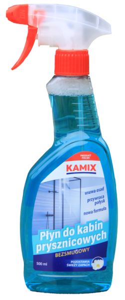 Kamix BEZSMUGOWY Płyn do kabin prysznicowych 500ml