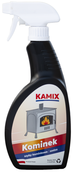 Kamix KOMINEK 500ml Preparat do czyszczenia szyb kominkowych