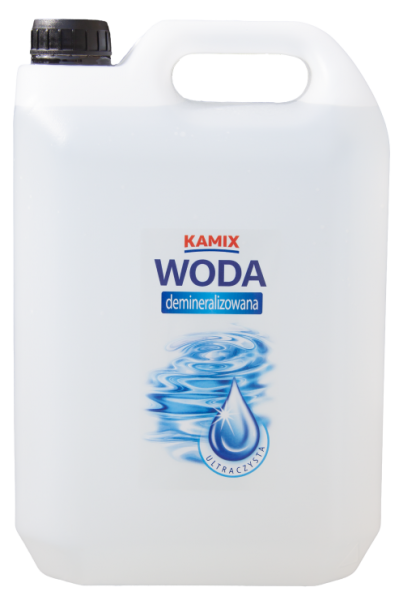 Woda demineralizowana ultraczysta 5l 